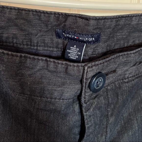 🍓 2 for $13 Tommy Hilfiger Capri Pants Size 6 - Picture 2 of 4